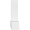 Ekena Millwork Portland Architectural Grade PVC Gable Bracket, 72"W x 24"H x 6"D x 6"F, 8/12 Pitch GBP072X24X0606POR00 - alternate 5
